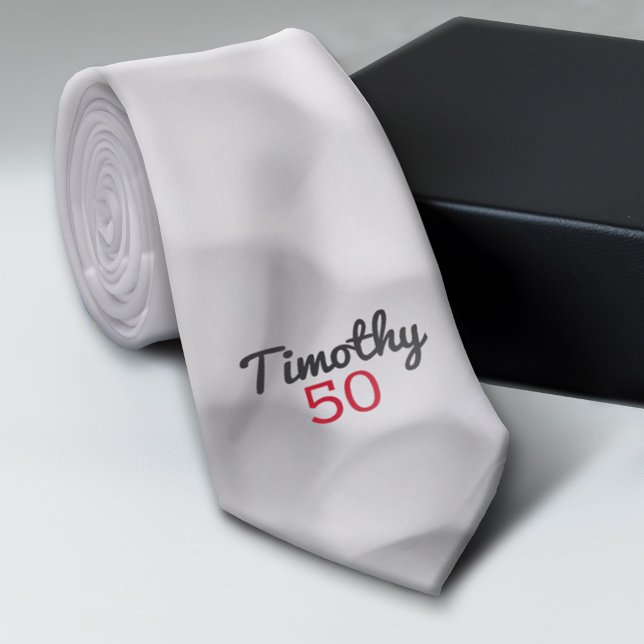 Monogramm für den Golfball - Drucken mit Name und  Krawatte (Custom Tie)