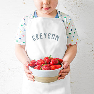 Monogramm für den personalisierten Namen   Dusty B Kinderschürze