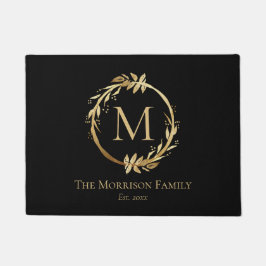 Monogramm für die Bezeichnung der Black Gold Wreat Fußmatte