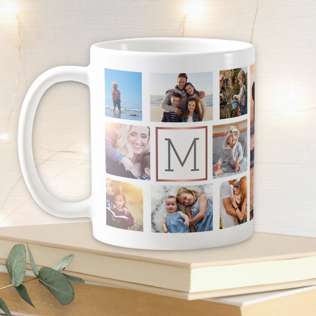 Monogramm für die FotoCollage der Familie Kaffeetasse (Von Creator hochgeladen)
