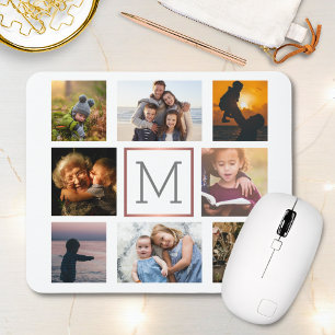 Monogramm für die FotoCollage der Familie Mousepad