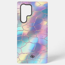 Monogramm für die Holographische Folie Samsung Galaxy Hülle