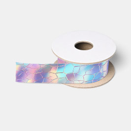 Monogramm für die Holographische Folie Satinband