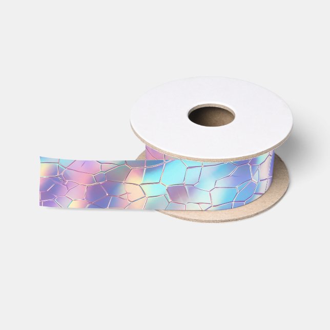 Monogramm für die Holographische Folie Satinband (Spule)