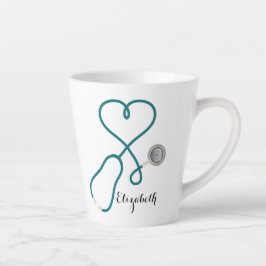 Monogramm für die medizinische Krankenpflege Milchtasse