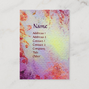 MONOGRAMM FÜR LEICHTE ERINNERUNGEN VISITENKARTE