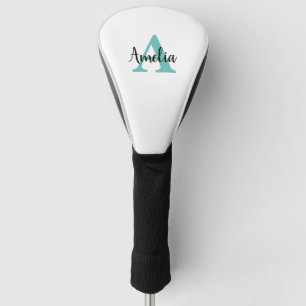 Monogramm für personalisierte Bezeichnung Golf Headcover