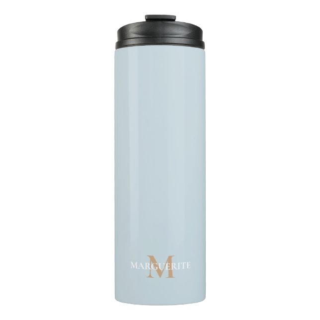 Monogramm für personalisierte Bezeichnung Thermosbecher (Vorderseite)