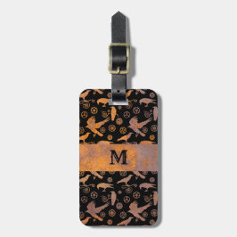 Monogramm für Stahlstangen mit rostfreiem Stahl Gepäckanhänger