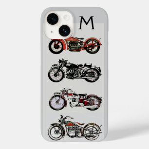 MONOGRAMM FÜR Vintage MOTORRÄDER Case-Mate iPhone Hülle