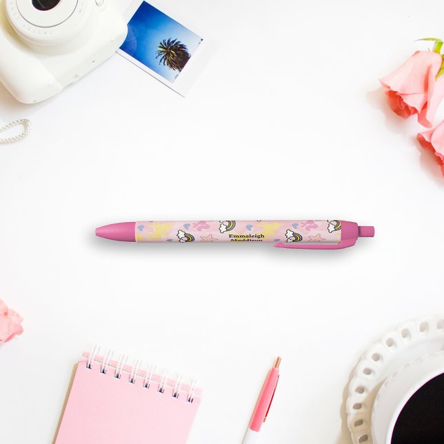 Monogramm für Whimsikorne und Regenbogen Kugelschreiber (Von Creator hochgeladen)