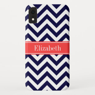 Monogramm für Zickzack Korallenschildkröte Case-Mate iPhone Hülle