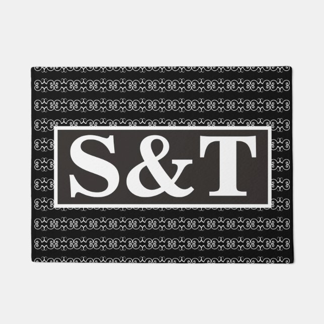 Monogramm Fußmatte (Vorderseite)