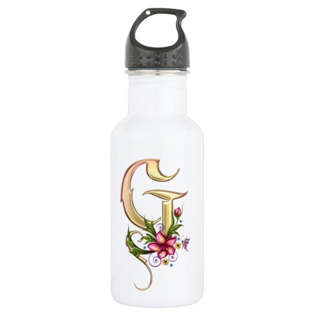 Monogramm G 32 oz PBA FREE Edelstahlflasche (Vorderseite)