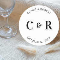 Monogramm Gastgeschenk Hochzeit Drink Personalisie