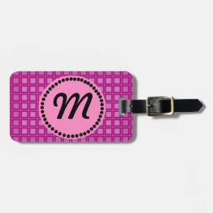 Monogramm Gepäckanhänger