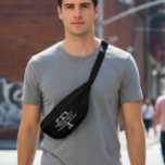 Monogramm-Geschenk Bauchtasche<br><div class="desc">Dieses Design kann in dem Bereich personalisiert werden, der durch das Ändern des Fotos und/oder Textes zur Verfügung gestellt wird. Sie können auch angepasst werden, indem Sie auf Vorlage personalisieren klicken und dann auf die Schaltfläche klicken, um weitere Optionen anzupassen, um die Hintergrundfarbe zu löschen oder zu ändern, Text hinzuzufügen,...</div>