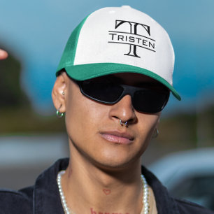 Monogramm-Geschenk Truckerkappe