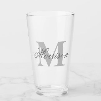 Monogramm Glas
