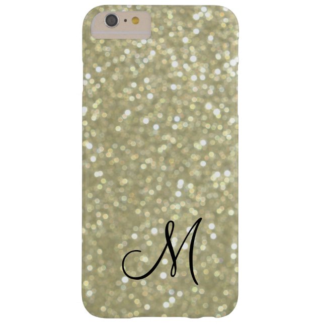 Monogramm-Goldschein iPhone 6 Plusfall Case-Mate iPhone Hülle (Rückseite)