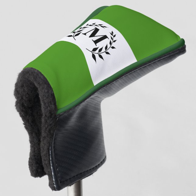 Monogramm Golf Headcover (3/4 Vorderseite)
