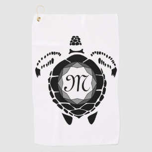 Monogramm Golfhandtuch