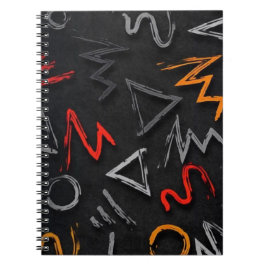 Monogramm Graffiti Notizblock