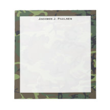 Monogramm Grün, Braun, Schwarzes Camouflage