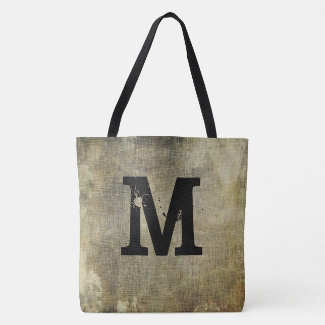 Monogramm grundieren, individuell anpassen, Totbeu Tasche (Vorderseite)