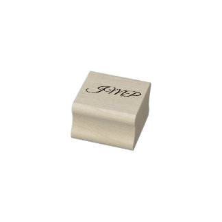 Monogramm Gummistempel