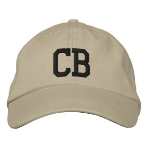 MONOGRAMM HATS BESTICKTE BASEBALLKAPPE