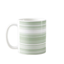 Monogramm hellgrüne Streifen