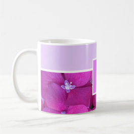 Monogramm Hellrosa Kaffeetasse