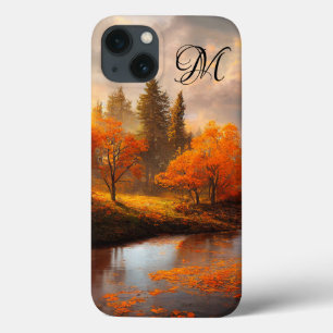 Monogramm Herbst Case-Mate iPhone Hülle