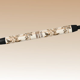 Monogramm | Herbstfall Karierte Farbe Kugelschreiber