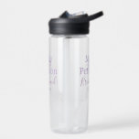 Monogramm hinzufügen Name Brief Brautjungfrauen Trinkflasche<br><div class="desc">schönes Design</div>
