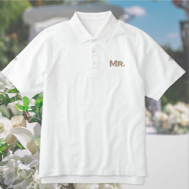 Monogramm-Hochzeitspolo für Männer