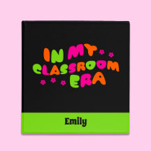 Monogramm in meinem Klassenzimmer-Era-Schulbinder