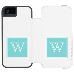 Monogramm Incipio Watson™ iPhone 5 Geldbörsen Hülle