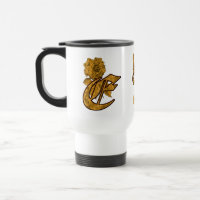 Monogramm Initiale E Elegantes Gold Pfingstrose Pe