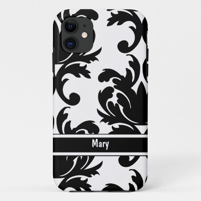 Monogramm iPhone 5 Fall Case-Mate iPhone Hülle (Rückseite)