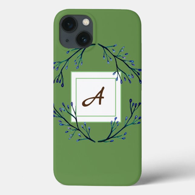 Monogramm iPhone 6/6, Tough Xtreme Case-Mate iPhone Hülle (Rückseite)