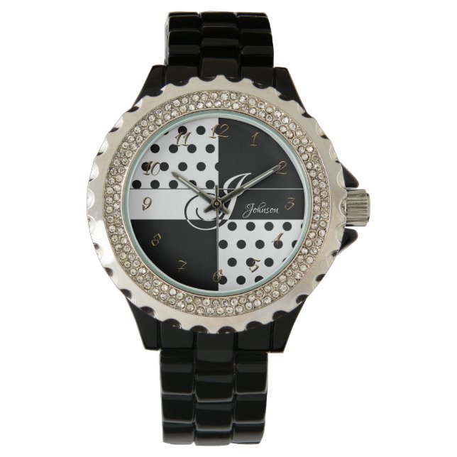 Monogramm J Armbanduhr (Vorderseite)