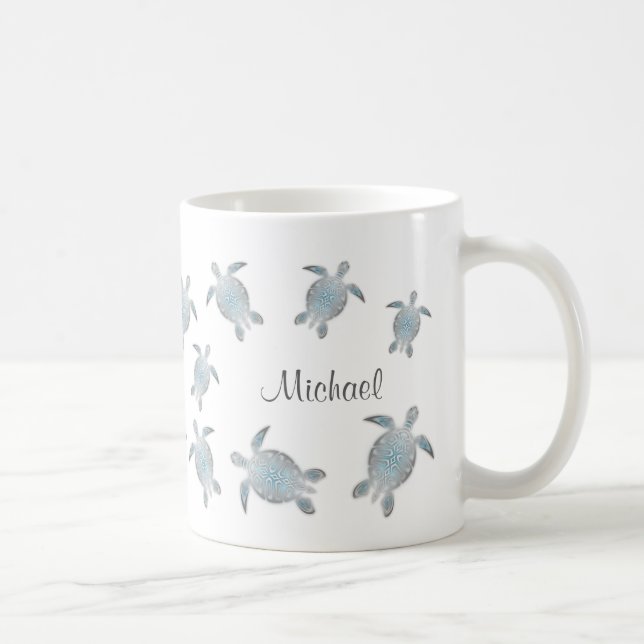 Monogramm Kaffeetasse (Rechts)