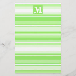 Monogramm Kalkstreifen Briefpapier