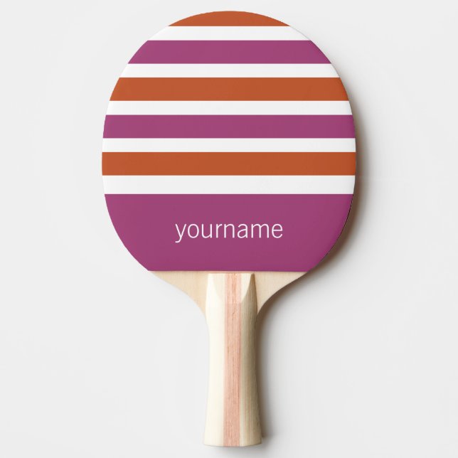Monogramm-Klingeln pong Paddel des Tischtennis Schläger (Vorderseite)