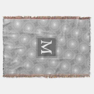 Monogramm-Kreismuster Decke