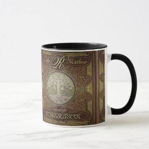 Monogramm-kundenspezifischer Stammbaum-Jahrestag Tasse