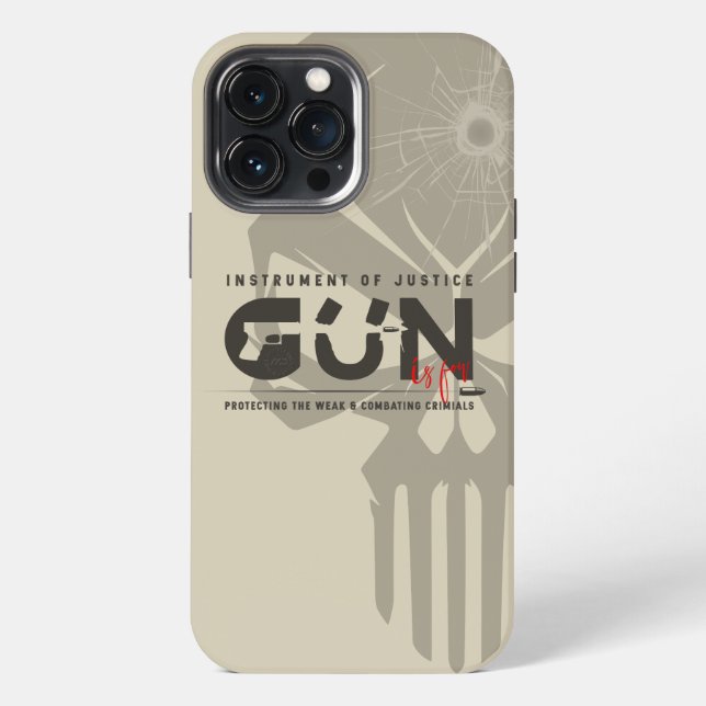 Monogramm-Kunst der Waffe | iPhone 13 Pro Max Hülle (Rückseite)