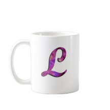 Monogramm L Tasse